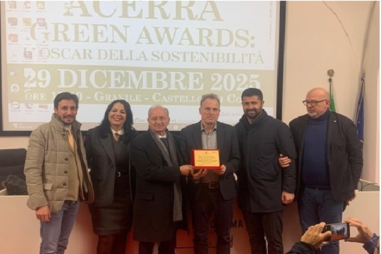 ARPAC partecipa ad Acerra all’evento “Green awards: l’Oscar della Sostenibilità”