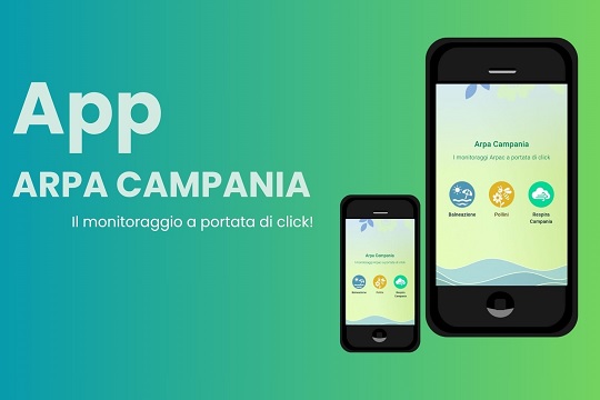 La nuova app “Arpa Campania”, un utile strumento al servizio dei cittadini