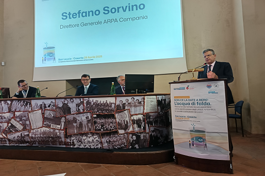 Convegno "Acqua di falda, una risorsa essenziale e strategica". L'intervento del dg Arpac