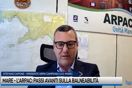 Balneabilità in Campania. Il punto con Stefano Capone, neo dirigente Uo Mare di Arpac