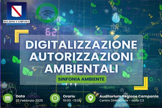 La Digitalizzazione delle autorizzazioni ambientali, il convegno