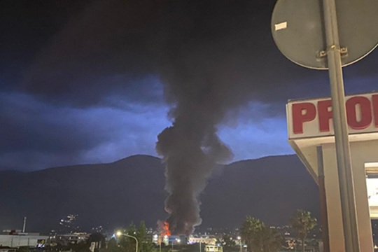 Incendio Termoplast, ulteriori risultati del primo campionatore diossine e del laboratorio mobile