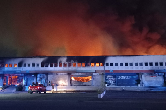 Incendio Interporto di Nola dello scorso 28 maggio:  primi risultati del monitoraggio diossine