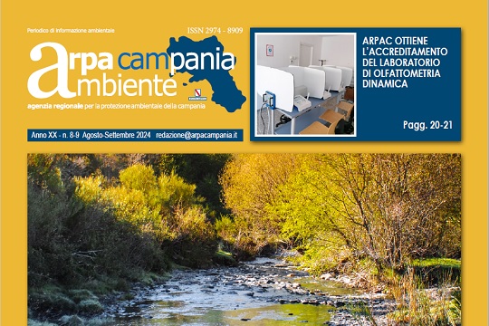 E' on line il nuovo numero del magazine "Arpa Campania Ambiente"