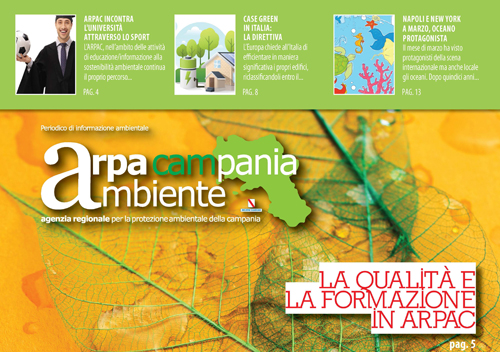 Magazine “Arpacampania Ambiente”, edizione del 31 Marzo 2023