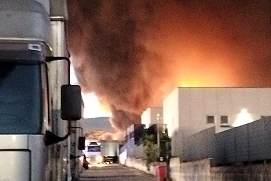 Incendio di Pastorano (CE) del 9 luglio: diossine inferiori al valore di riferimento