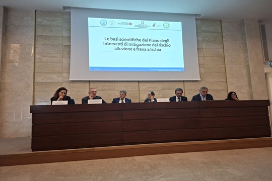 Ischia, il contributo della Comunità scientifica alla predisposizione del Piano di Interventi